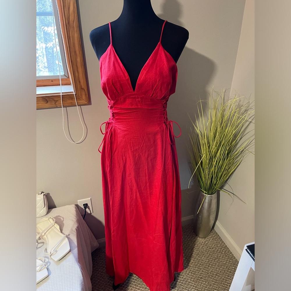 Farm Rio Red Dress
